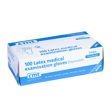 Latex Wegwerphandschoenen L 