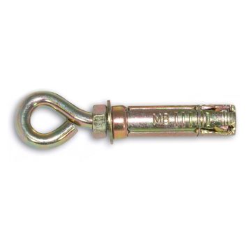 "Boulon cheville+anneau,Stand M8 10 pc"