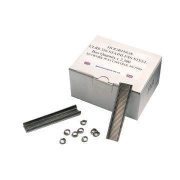 Network Agrafes P7 inox, 2500pc