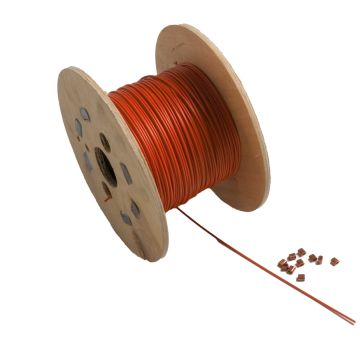 Network oranje draad 1,2mm/100m