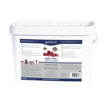 Rodex G Bloc 20 g par 10 kg