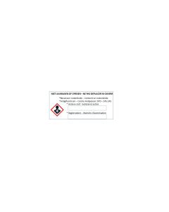 Sticker antigifcentrum (10x4 cm)